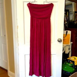 Women’s maxi dress with pockets